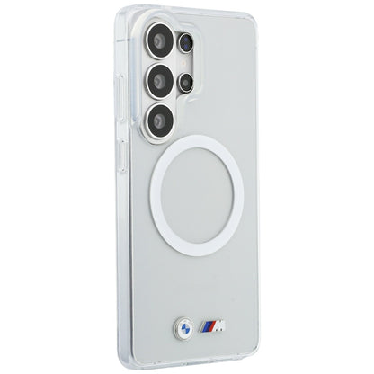 BMW IML Shockproof Metal Logo MagSafe Case for Samsung Galaxy S26 Ultra - Transparent_3