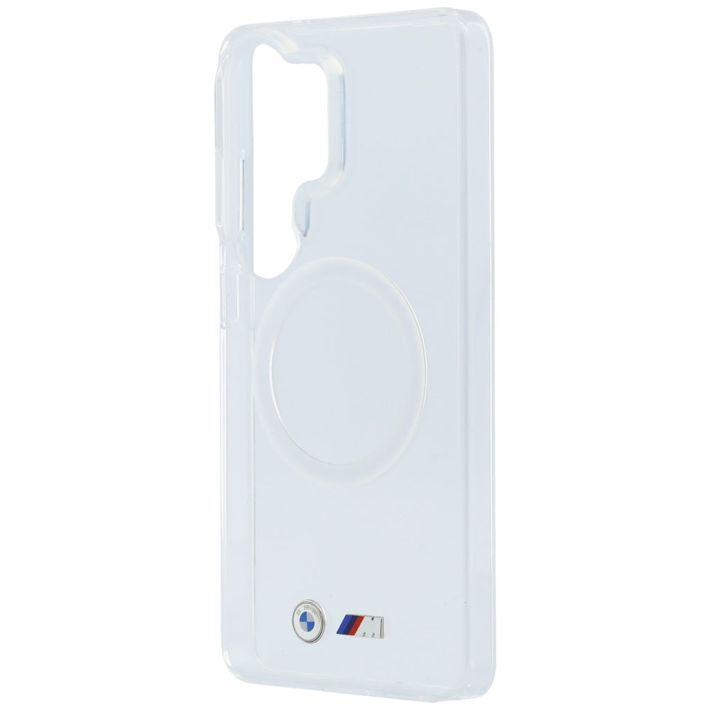 BMW IML Shockproof Metal Logo MagSafe Case for Samsung Galaxy S26 Ultra - Transparent_5