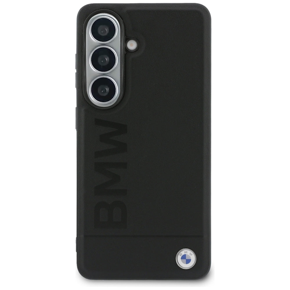 BMW Leather Hot Stamp MagSafe Case for Samsung Galaxy S26 - Black_2