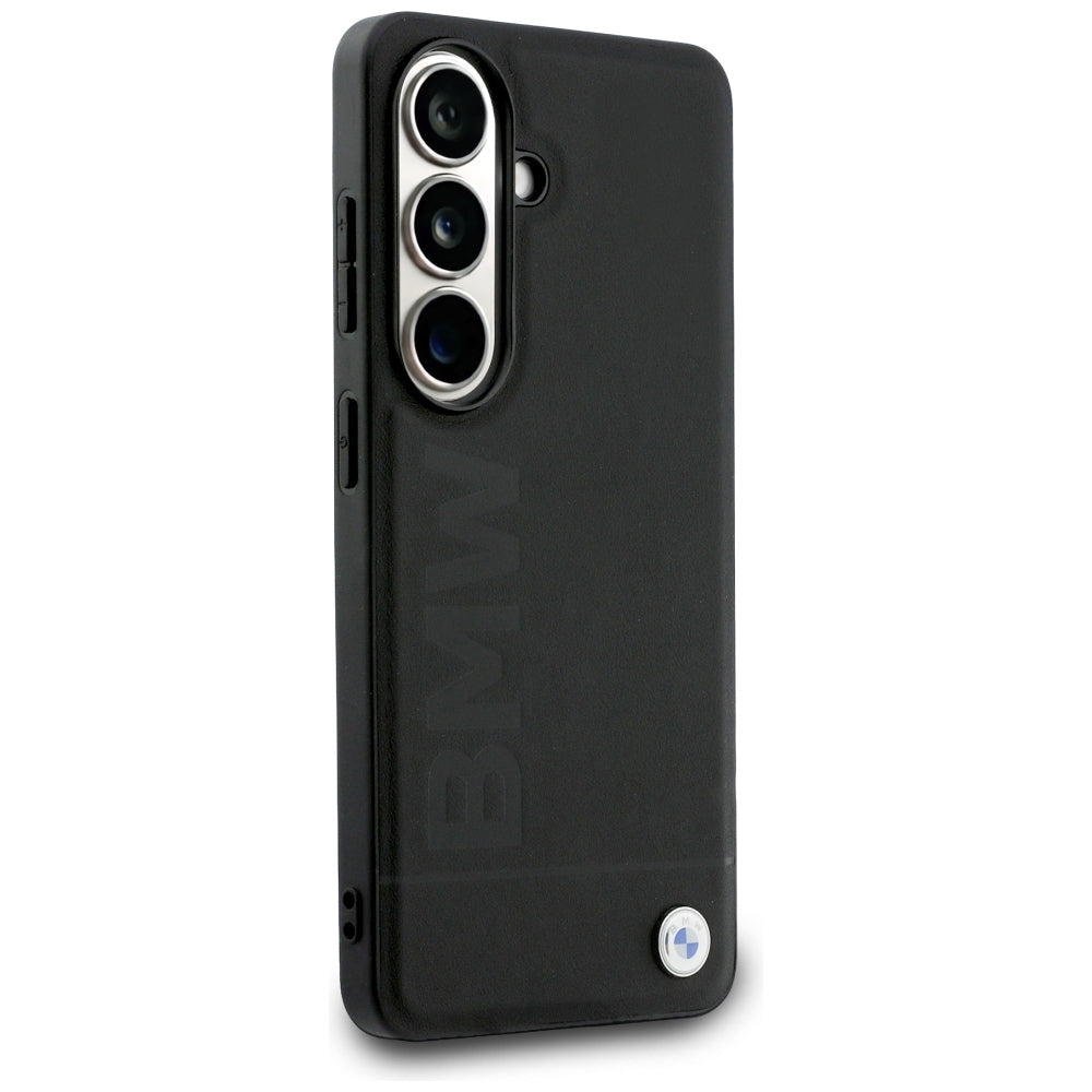 BMW Leather Hot Stamp MagSafe Case for Samsung Galaxy S26 - Black_3