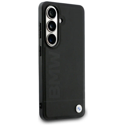 BMW Leather Hot Stamp MagSafe Case for Samsung Galaxy S26 - Black_3