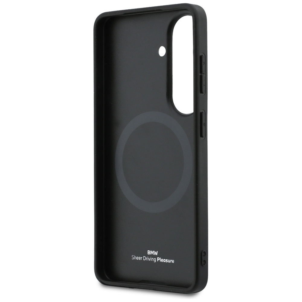 BMW Leather Hot Stamp MagSafe Case for Samsung Galaxy S26 - Black_6