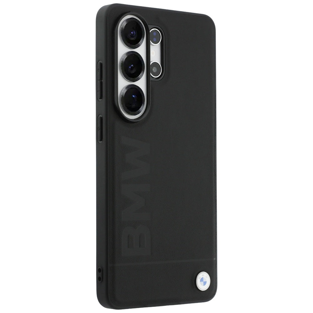BMW Leather Hot Stamp MagSafe Case for Samsung Galaxy S26 Ultra - Black_3