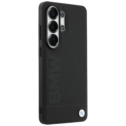BMW Leather Hot Stamp MagSafe Case for Samsung Galaxy S26 Ultra - Black_3
