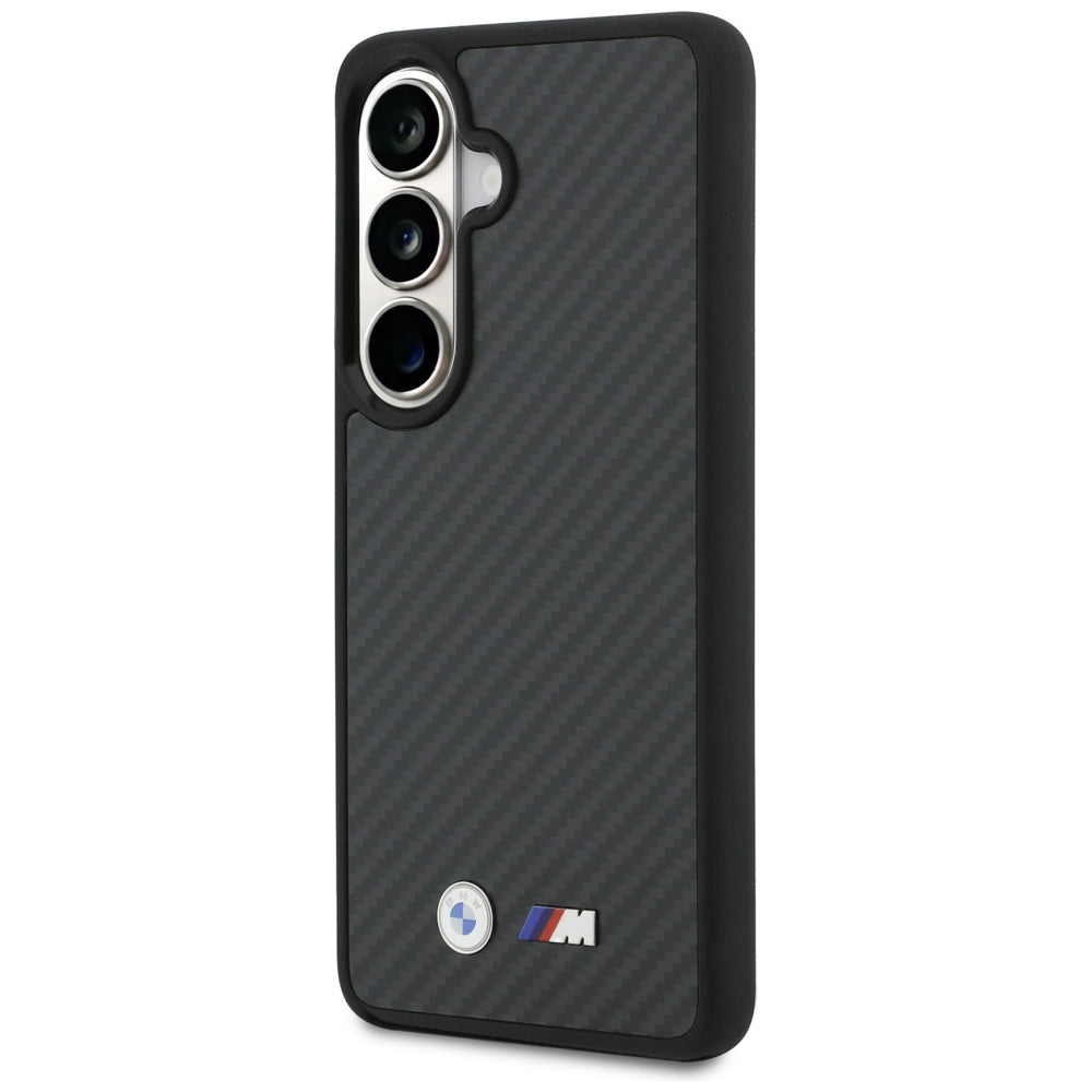 BMW M Kevlar Logo MagSafe Case for Samsung Galaxy S26 - Black_1