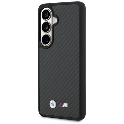 BMW M Kevlar Logo MagSafe Case for Samsung Galaxy S26 - Black_1