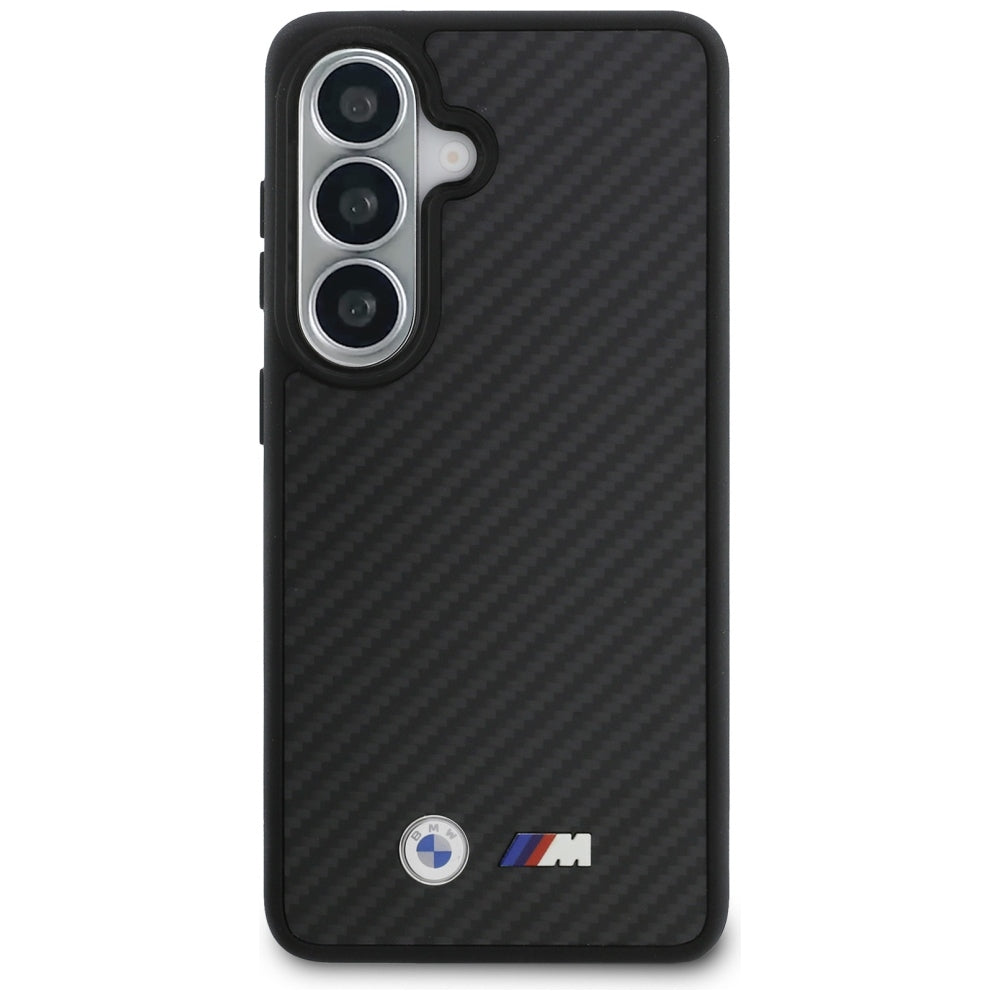 BMW M Kevlar Logo MagSafe Case for Samsung Galaxy S26 - Black_2