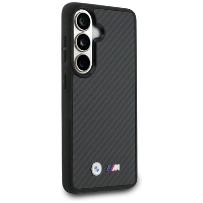 BMW M Kevlar Logo MagSafe Case for Samsung Galaxy S26 - Black_3