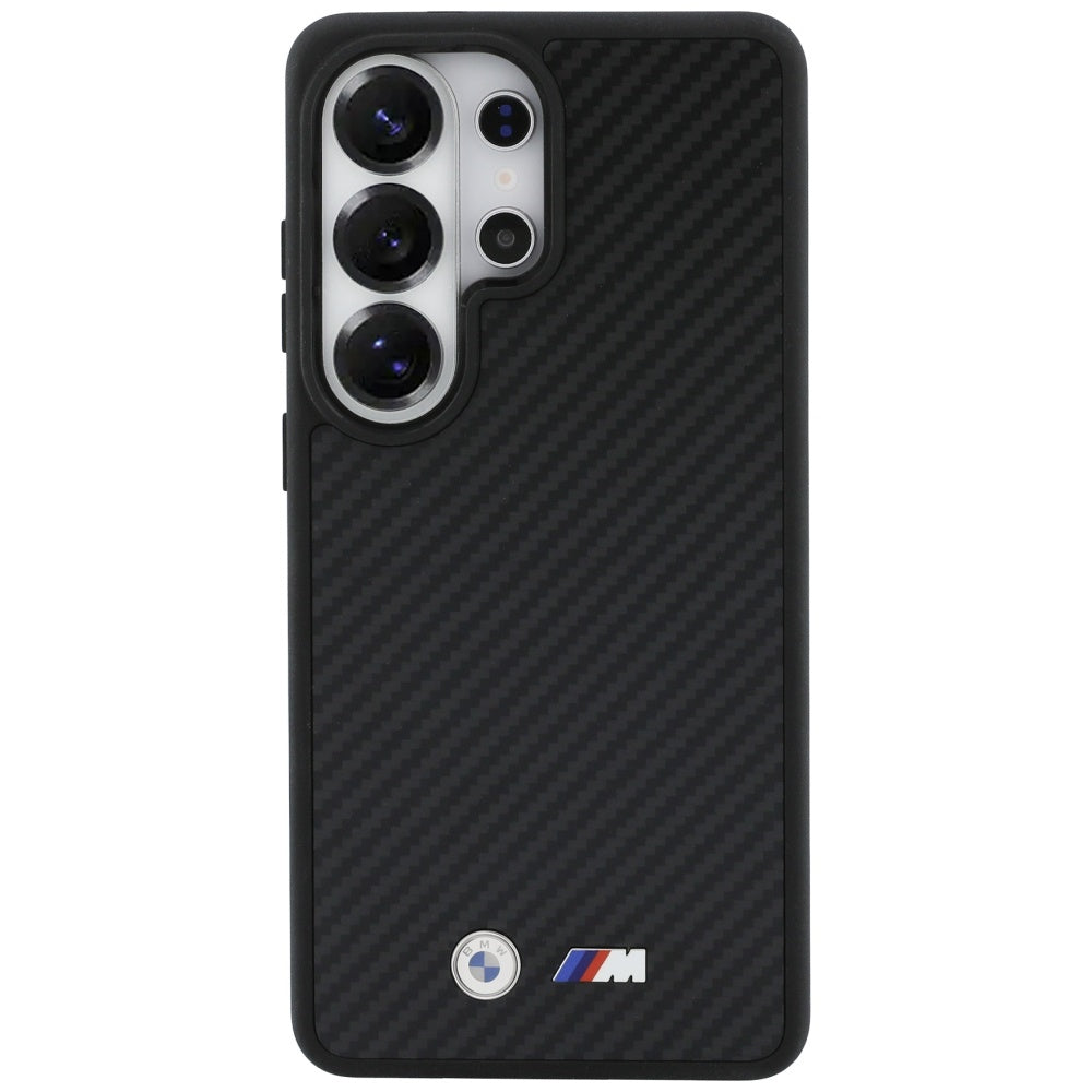 BMW M Kevlar Logo MagSafe Case for Samsung Galaxy S26 Ultra - Black_2