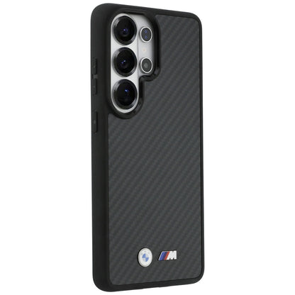 BMW M Kevlar Logo MagSafe Case for Samsung Galaxy S26 Ultra - Black_3