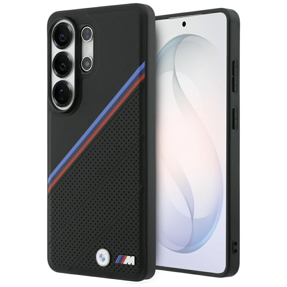 BMW Tricolor Metal Logo MagSafe Case for Samsung Galaxy S26 Ultra - Black_0