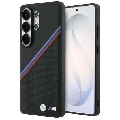 BMW Tricolor Metal Logo MagSafe Case for Samsung Galaxy S26 Ultra - Black_0
