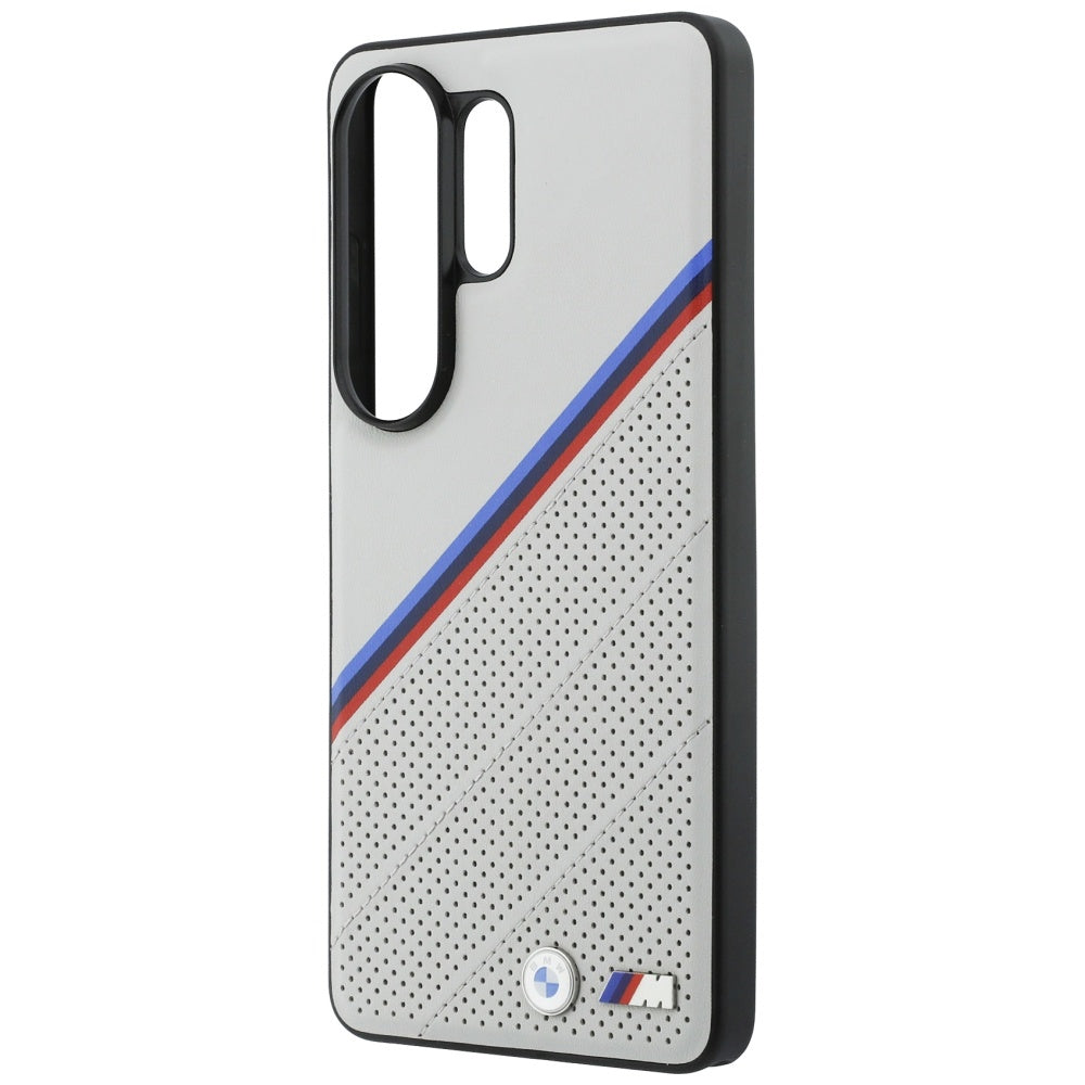 BMW Tricolor Metal Logo MagSafe Case for Samsung Galaxy S26 Ultra - Gray_5