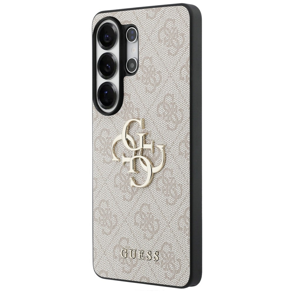 Guess 4G Big Metal Logo Case for Samsung Galaxy S26 Ultra - Pink_1