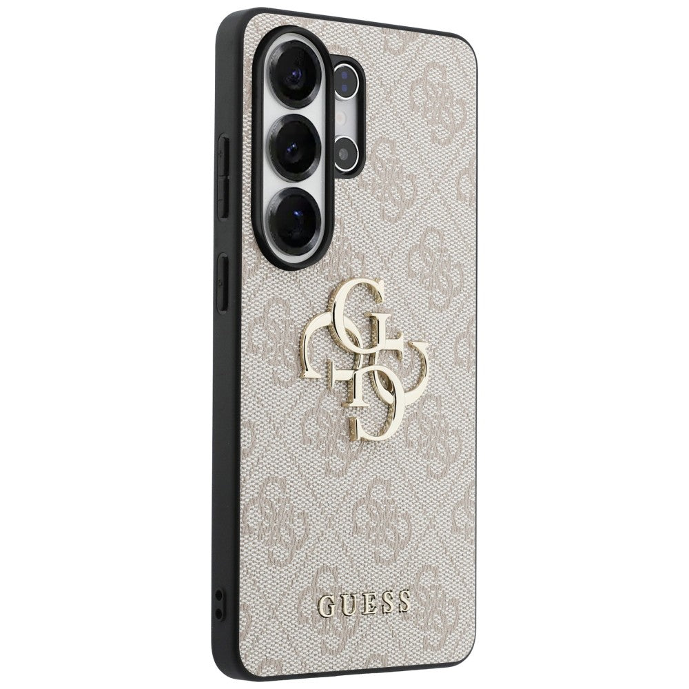 Guess 4G Big Metal Logo Case for Samsung Galaxy S26 Ultra - Pink_3