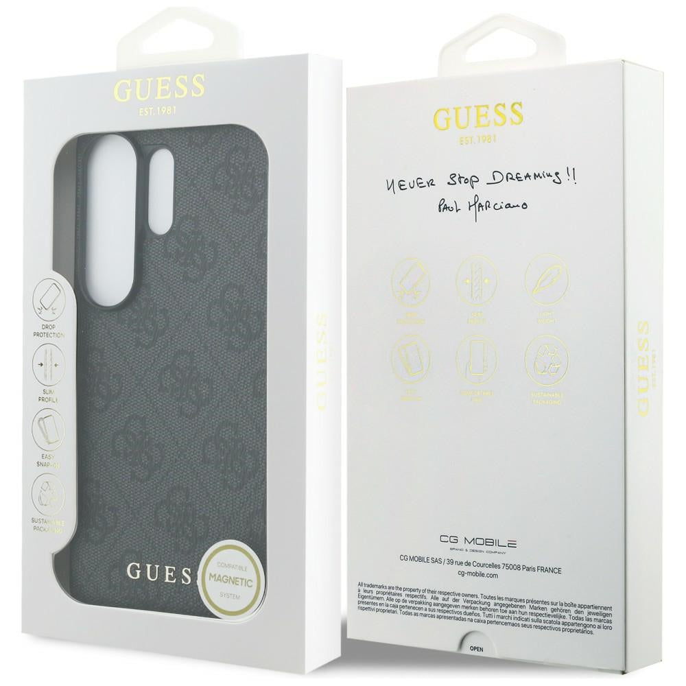 Guess 4G Classic Logo Charm MagSafe case for Samsung Galaxy S26 Ultra - black_6