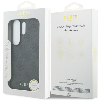 Guess 4G Classic Logo Charm MagSafe case for Samsung Galaxy S26 Ultra - black_6