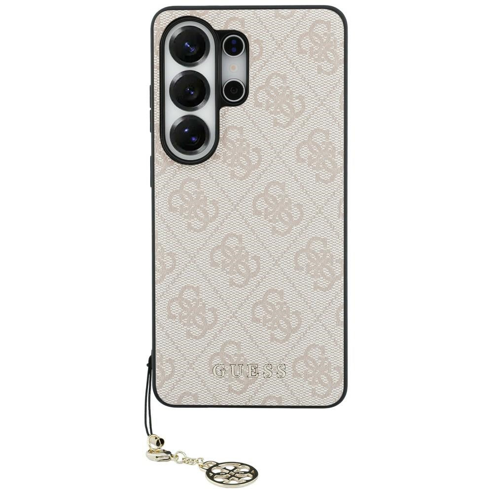 Guess 4G Classic Logo Charm MagSafe Case for Samsung Galaxy S26 Ultra - Pink_0
