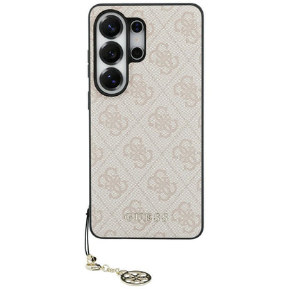 Guess 4G Classic Logo Charm MagSafe Case for Samsung Galaxy S26 Ultra - Pink_0