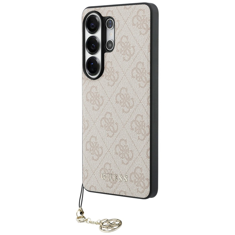 Guess 4G Classic Logo Charm MagSafe Case for Samsung Galaxy S26 Ultra - Pink_1