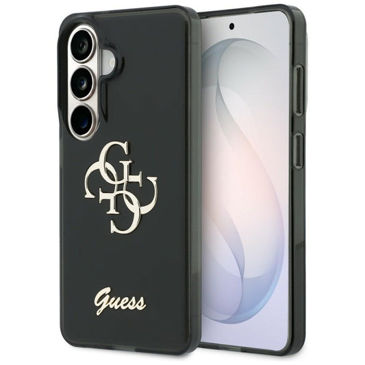 Guess IML Big Metal 4G Script case for Samsung Galaxy S26 - black_0