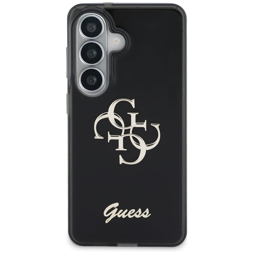 Guess IML Big Metal 4G Script case for Samsung Galaxy S26 - black_2