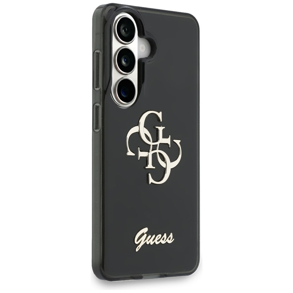 Guess IML Big Metal 4G Script case for Samsung Galaxy S26 - black_3