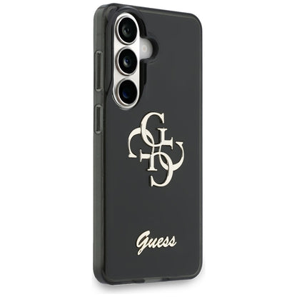 Guess IML Big Metal 4G Script case for Samsung Galaxy S26 - black_3