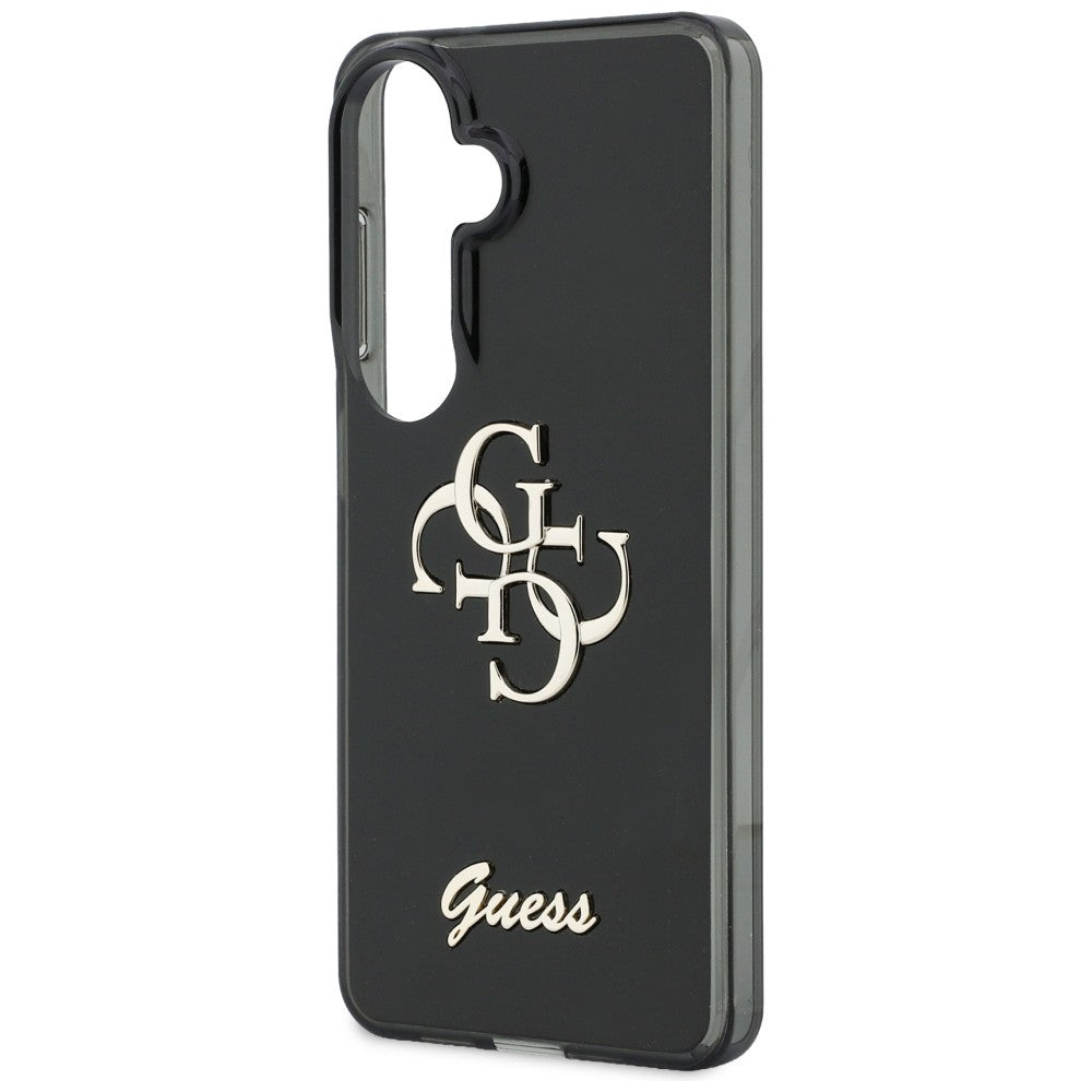 Guess IML Big Metal 4G Script case for Samsung Galaxy S26 - black_5