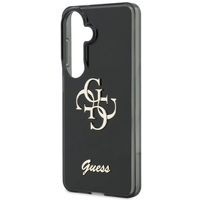 Guess IML Big Metal 4G Script case for Samsung Galaxy S26 - black_5