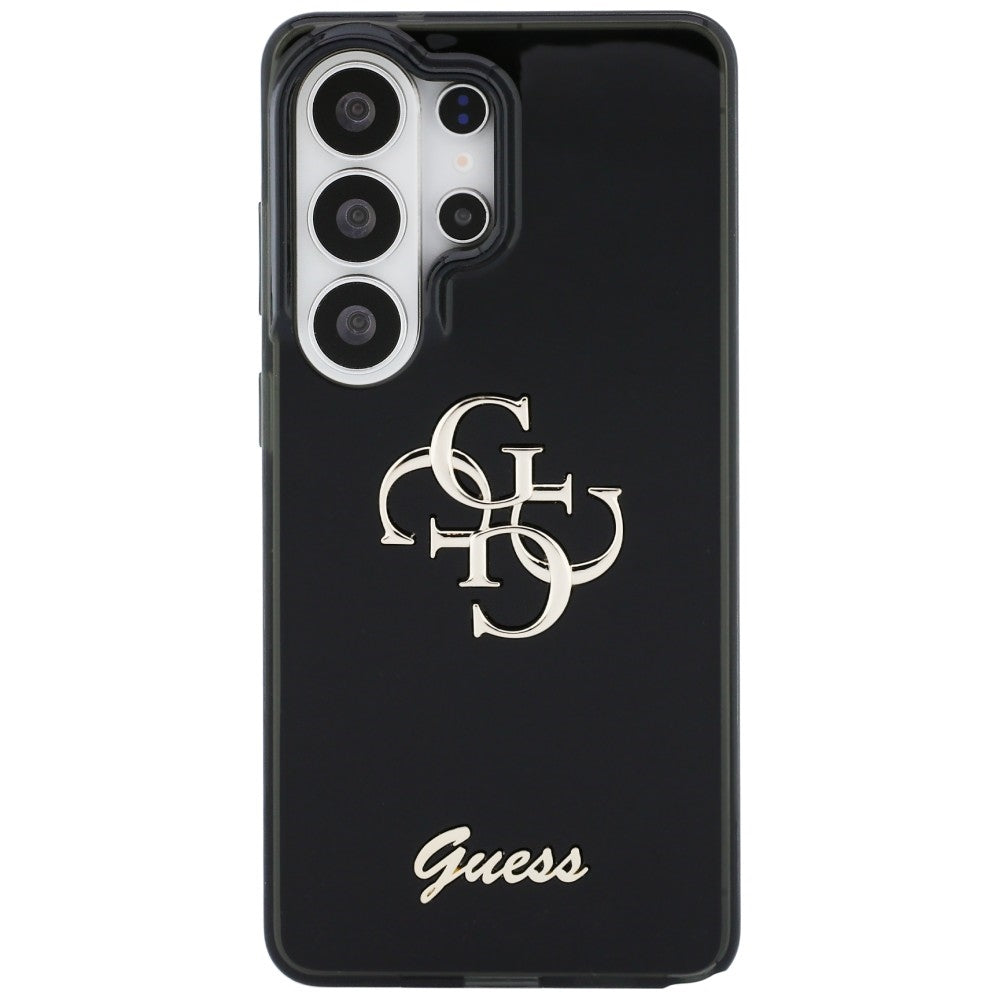 Guess IML Big Metal 4G Script case for Samsung Galaxy S26 Ultra - black_2