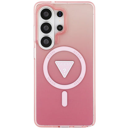 Guess IML Gradient Triangle MagSafe Case for Samsung Galaxy S26 Ultra - Pink_2