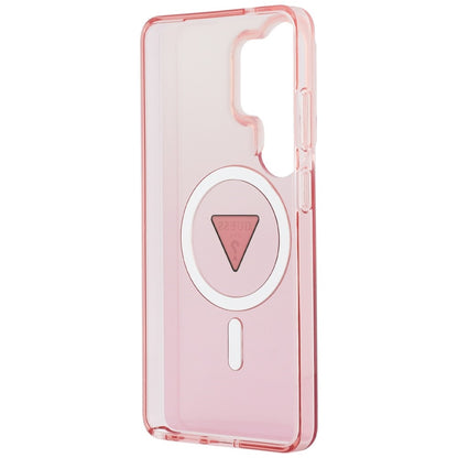 Guess IML Gradient Triangle MagSafe Case for Samsung Galaxy S26 Ultra - Pink_6