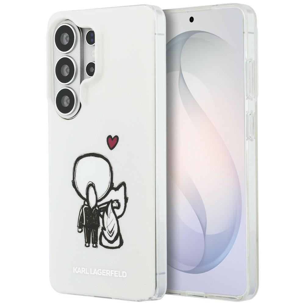 Karl Lagerfeld IML Karl&amp;Choupette MagSafe Case for Samsung Galaxy S26 Ultra - Transparent_0