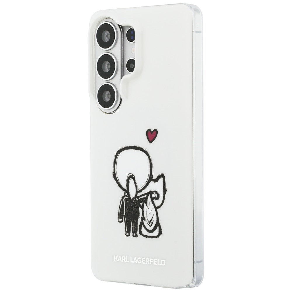 Karl Lagerfeld IML Karl&amp;Choupette MagSafe Case for Samsung Galaxy S26 Ultra - Transparent_1