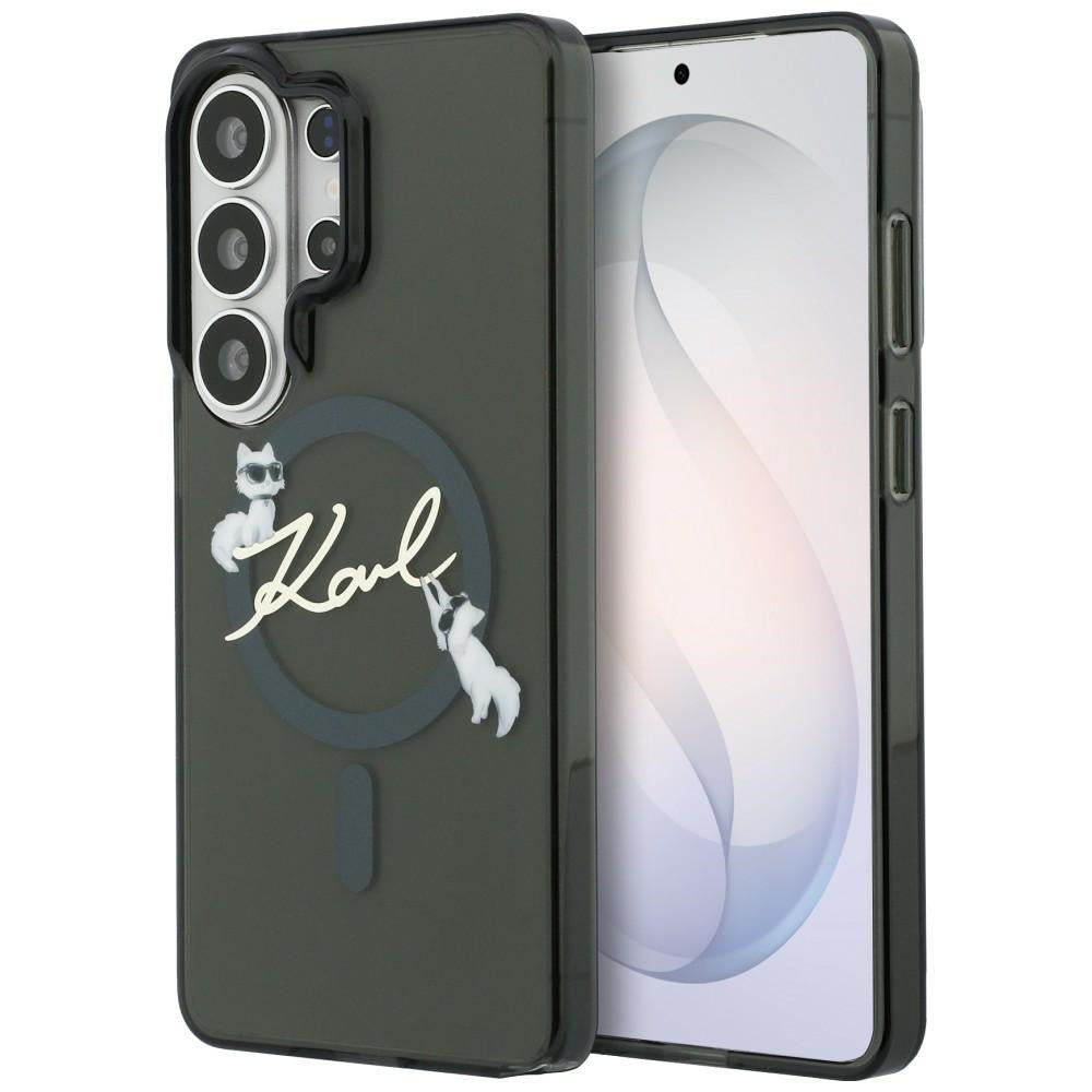 Karl Lagerfeld IML KC Script MagSafe Case for Samsung Galaxy S26 Ultra - Black_0