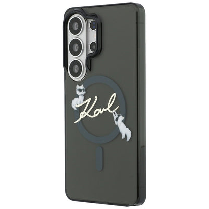 Karl Lagerfeld IML KC Script MagSafe Case for Samsung Galaxy S26 Ultra - Black_1