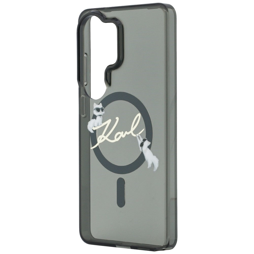 Karl Lagerfeld IML KC Script MagSafe Case for Samsung Galaxy S26 Ultra - Black_5