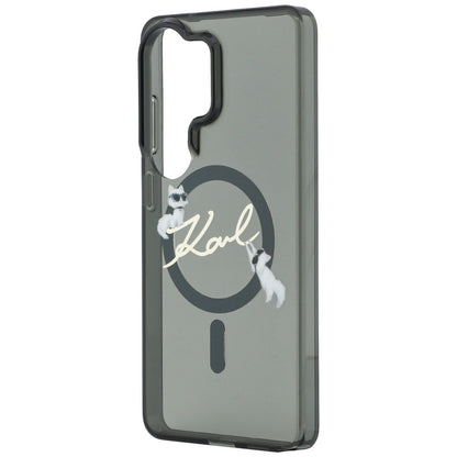 Karl Lagerfeld IML KC Script MagSafe Case for Samsung Galaxy S26 Ultra - Black_5