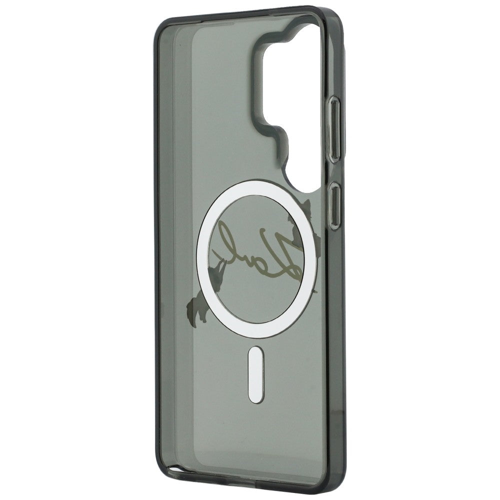 Karl Lagerfeld IML KC Script MagSafe Case for Samsung Galaxy S26 Ultra - Black_6