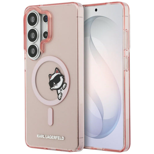 Karl Lagerfeld IML Peekaboo Choupette MagSafe Case for Samsung Galaxy S26 Ultra - Pink_0