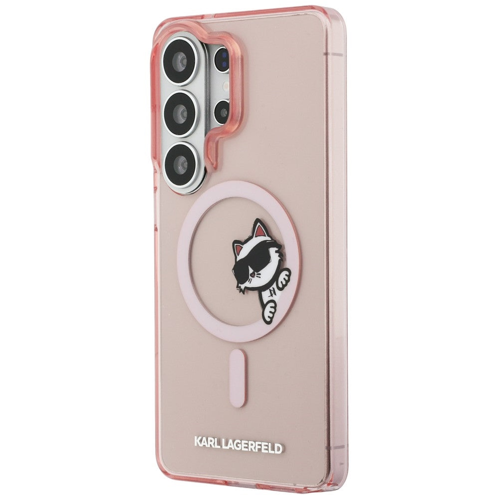 Karl Lagerfeld IML Peekaboo Choupette MagSafe Case for Samsung Galaxy S26 Ultra - Pink_1