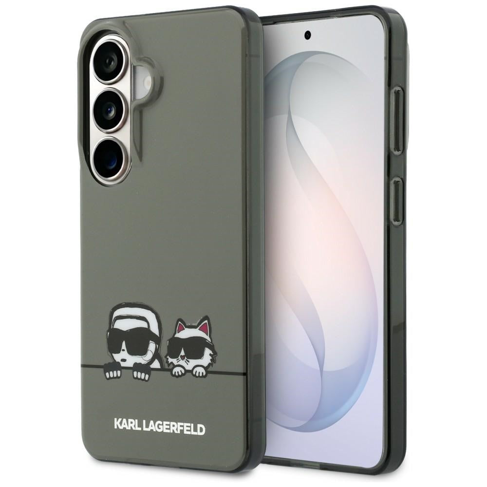 Karl Lagerfeld IML Peekaboo Karl&amp;Choupette MagSafe Case for Samsung Galaxy S26 - Black_0