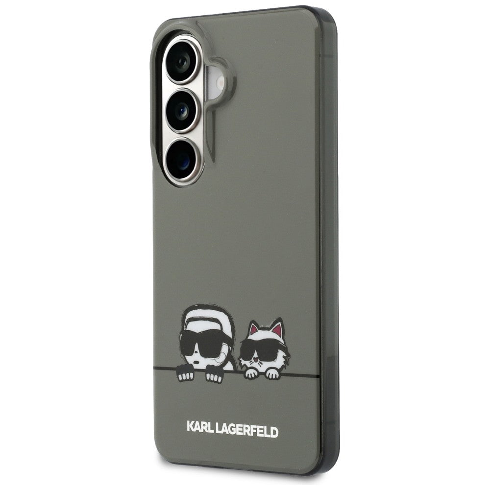 Karl Lagerfeld IML Peekaboo Karl&amp;Choupette MagSafe Case for Samsung Galaxy S26 - Black_1