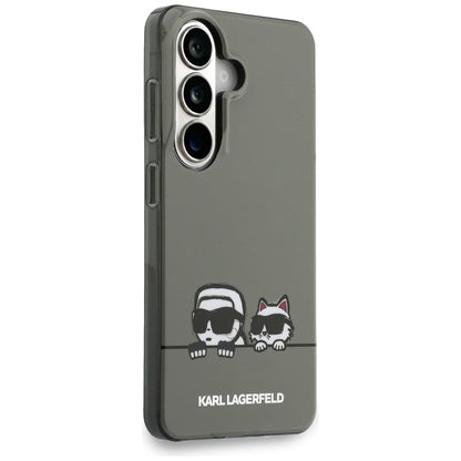 Karl Lagerfeld IML Peekaboo Karl&amp;Choupette MagSafe Case for Samsung Galaxy S26 - Black_3