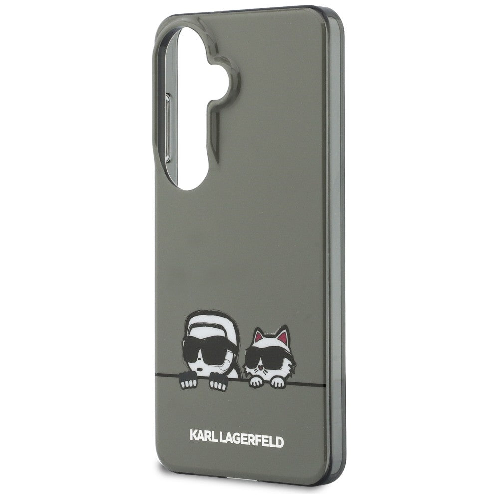 Karl Lagerfeld IML Peekaboo Karl&amp;Choupette MagSafe Case for Samsung Galaxy S26 - Black_5