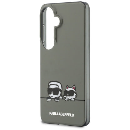 Karl Lagerfeld IML Peekaboo Karl&amp;Choupette MagSafe Case for Samsung Galaxy S26 - Black_5