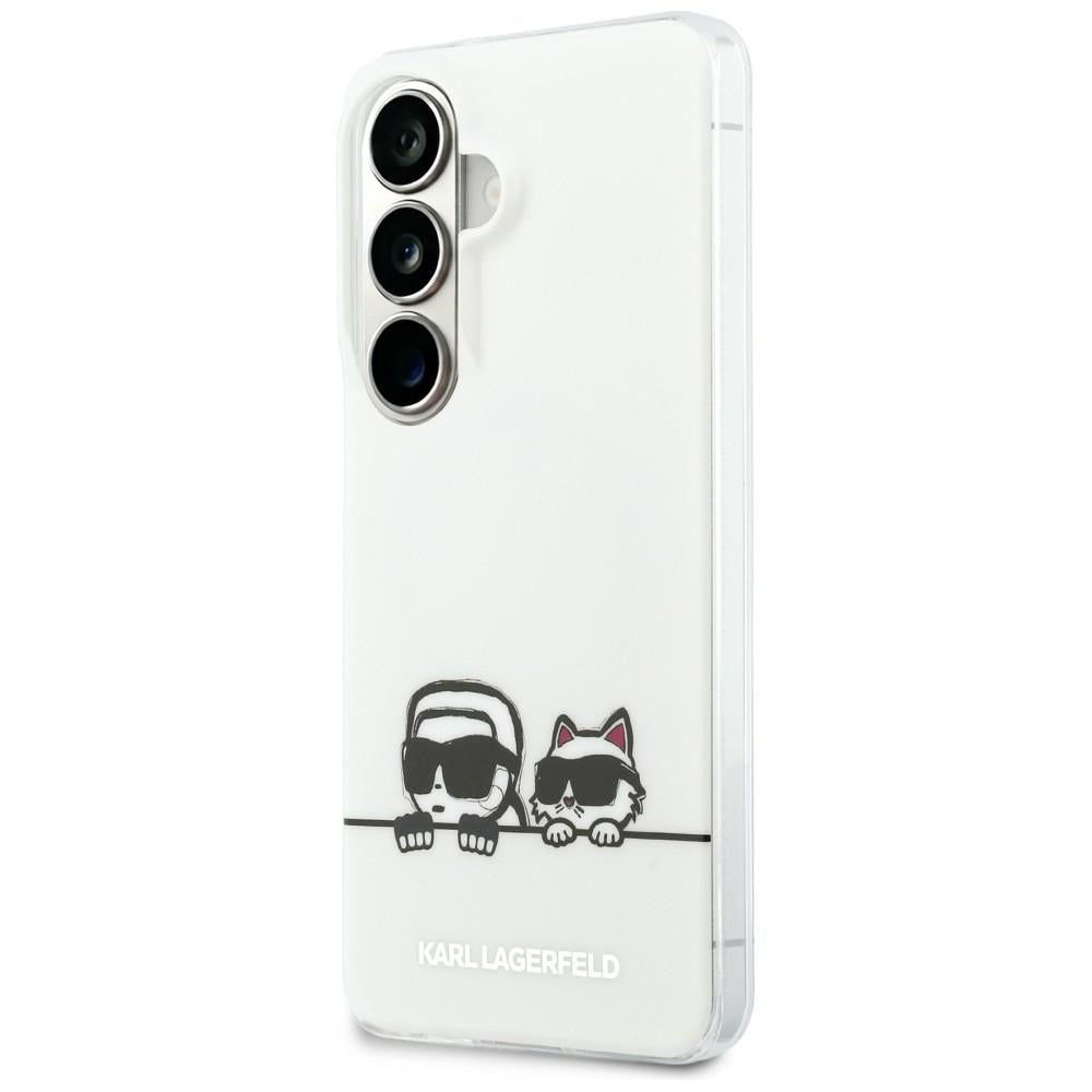 Karl Lagerfeld IML Peekaboo Karl&amp;Choupette MagSafe Case for Samsung Galaxy S26 Plus - Transparent_0