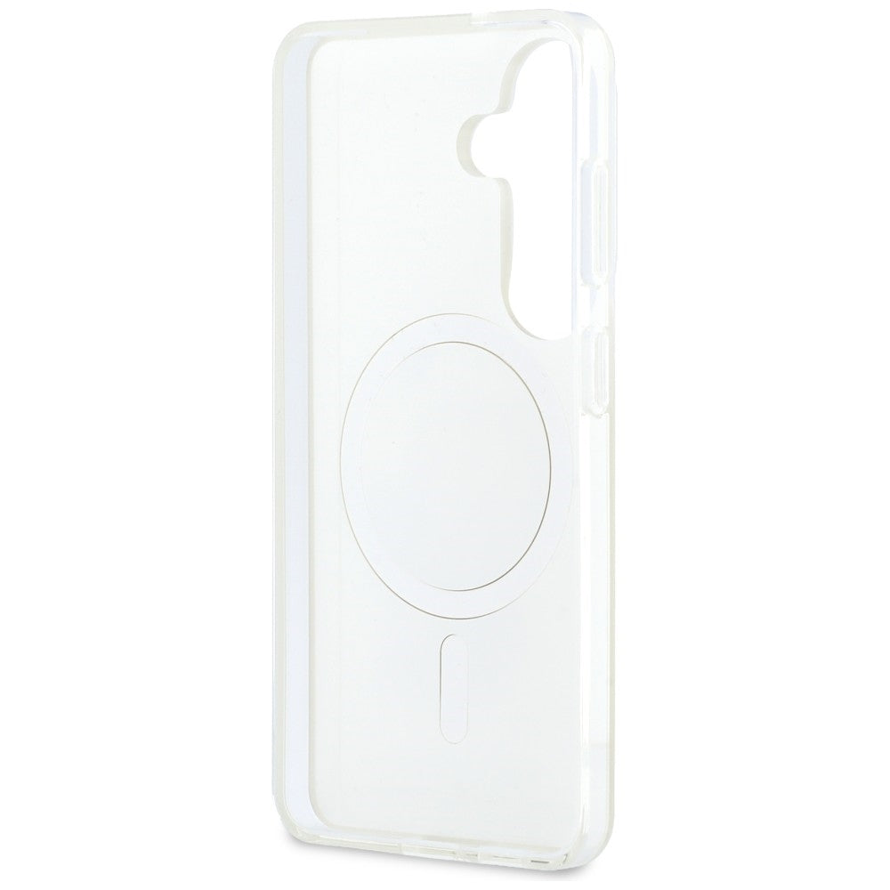 Karl Lagerfeld IML Peekaboo Karl&amp;Choupette MagSafe Case for Samsung Galaxy S26 Plus - Transparent_5