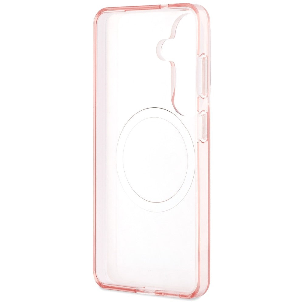 Karl Lagerfeld IML Repeated Choupette MagSafe Case for Samsung Galaxy S26 Plus - Pink_6